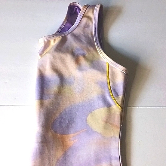 CAT&JACK Multi-Colored Pull-On Biketard Keyhole Cut-Out Back Size XL 14 - Picture 6 of 12